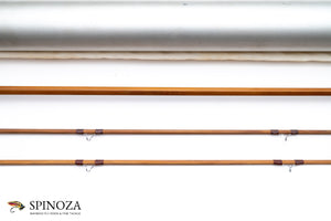 Orvis Battenkill Bamboo Fly Rod 7'6" 2/2 #6 - rod sections with wrapping detail