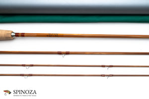 Orvis Battenkill Bamboo Fly Rod 8'6" 3/2 #7 - rod sections with wrapping detail