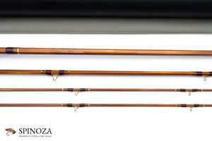 Orvis Battenkill Bamboo Fly Rod 7'6" 3/2 #6 - rod sections with guides