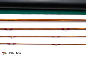 Orvis Battenkill Bamboo Fly Rod 7'6" 3/2 #6 - rod sections with guides