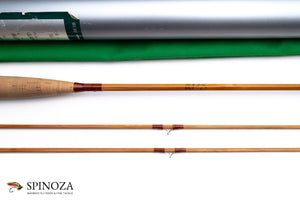 Orvis Caenis Bamboo Fly Rod 6'9" 2/2 #3/4 - maker's marking and inscription