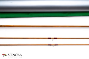 Orvis Caenis Bamboo Fly Rod 6'9" 2/2 #3/4 - rod sections with wrapping detail