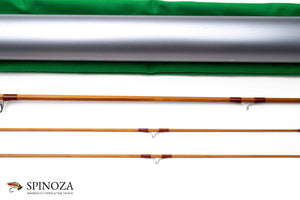 Orvis Caenis Bamboo Fly Rod 6'9" 2/2 #3/4 - ferrule detail and joints