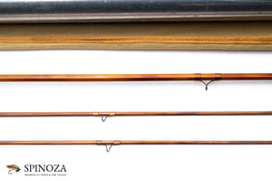 Paul Young Parabolic 15 Bamboo Fly Rod 8' 2/2 #6 - ferrules and tip tops detail
