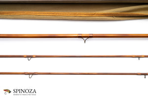 Paul Young Parabolic 15 Bamboo Fly Rod 8' 2/2 #6 - rod sections with wraps