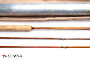 Paul Young Special Parabolic Fly Rod - maker signature and rod markings