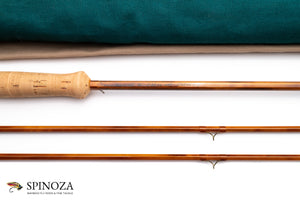 Paul Young Texas General Fly Rod 8'6" 2/2 #7/8 - maker signature and rod markings