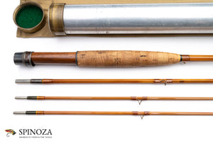 Payne Model 200L Bamboo Fly Rod 8' 3/2 #3/4 - grip and reel seat detail