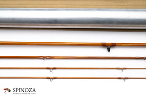 Payne Model 200L Bamboo Fly Rod 8' 3/2 #3/4 - rod sections with guides