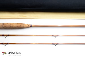 Ron Kusse Flamed Quad Bamboo Fly Rod 6'6" 2/2 #4