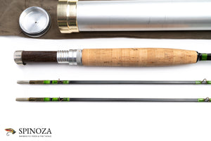 FE Thomas Black Diamond Quad Bamboo Fly Rod 7'6" 2/2