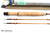 Sam Carlson "Four" Bamboo Fly Rod 7'6" 2/2 #3