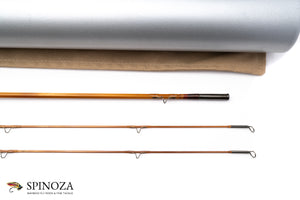 Scott Bamboo Fly Rod 6'5" 2/2 #3 - ferrules and tip tops detail