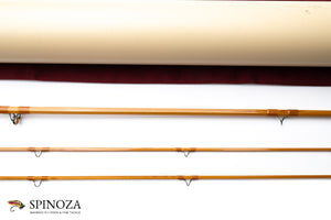 Sweetgrass Bamboo Fly Rod 7’3" 2/2 #4 - ferrules and tip tops detail
