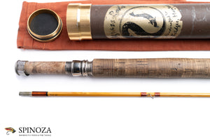 Sweetgrass Mantra Bamboo Fly Rod 7'9" 2/1 #5 - handle grip and reel seat detail