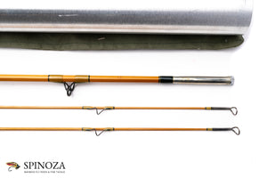 Ted Simroe Bamboo Fly Rod 8' 2/2 #6 - ferrules and tip tops detail