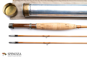 Thomas and Thomas Caenis Bamboo Fly Rod 6'6" 2/2 #3 - grip and reel seat close-up