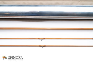 Thomas and Thomas Caenis Bamboo Fly Rod 6'6" 2/2 #3 - rod sections with wrapping detail