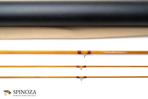 Thomas and Thomas Pinky Gillum Commemorative Bamboo Fly Rod 7'2" 2/2 #4 - ferrule detail and joints