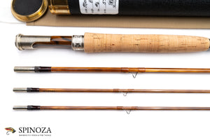 Thomas and Thomas Montana Bamboo Fly Rod 8'6" 3/2 #6 - grip and reel seat close-up