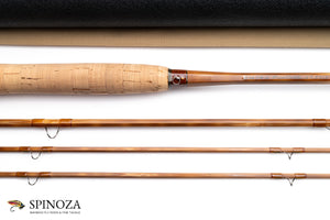 Thomas and Thomas Montana Bamboo Fly Rod 8'6" 3/2 #6 - maker's marking and inscription