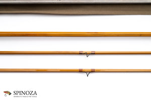 Thomas and Thomas Montana Bamboo Fly Rod 8'6" 2/2 #8 - rod sections with wrapping detail