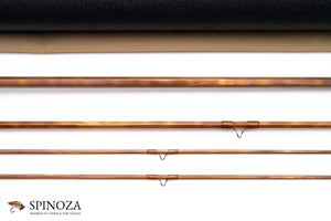 Thomas and Thomas Montana Bamboo Fly Rod 8'6" 3/2 #6 - guide wrapping and spacing