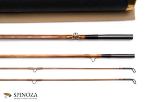 Thomas and Thomas Montana Bamboo Fly Rod 8'6" 3/2 #6 - full rod assembled view