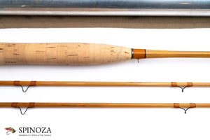 Thomas and Thomas Salmon XL Bamboo Fly Rod 8'6" 2/2 #7 - maker's marking and inscription