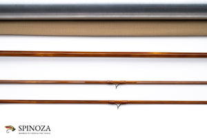 Thomas and Thomas Sans Pareil Bamboo Fly Rod 8' 2/2 #6 - rod sections with wrapping detail