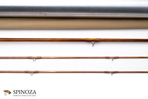 Thomas and Thomas Sans Pareil Bamboo Fly Rod 8' 2/2 #6 - ferrule detail and joints