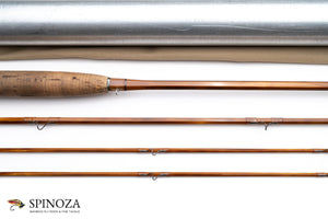Thomas and Thomas Traditionalist Bamboo Fly Rod 8' 3/2 #6 - maker's marking and inscription