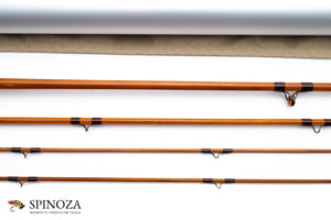 Walt Carpenter "Like A Thomas" Fly Rod 8' 3/2 #5 - rod sections with wrapping detail