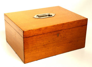 Farlow's Polished Oak Salmon Fly Box