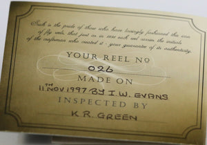 Hardy All Brass Perfect 125th Anniversary Ltd. Edition Fly Reel