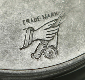 Hardy Perfect 3 3/8" fly reel - rod in hand logo