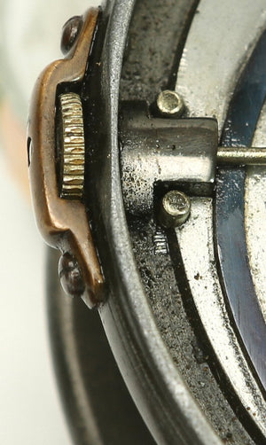 Hardy Perfect 3 3/8" fly reel - rod in hand logo