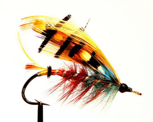 Farlow's Polished Oak Salmon Fly Box