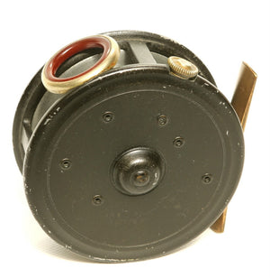 JW Young 3 1/8" Farlow's red agate fly reel