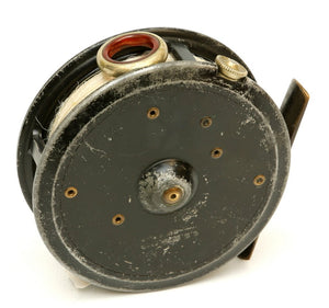 JW Young 3 1/2" Pattern 5 red agate fly reel