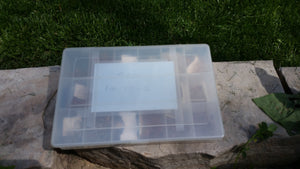 Plano fly box full of flies (dry flies)