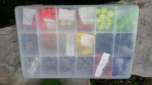Plano fly box full of flies (salmon and steelhead)