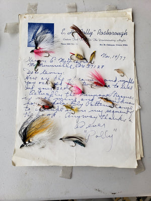 Rosborough, Ernest (Polly) -- Collection of Custom Tied Flies
