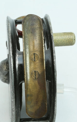 JW Young 3" Pattern 1 red agate fly reel