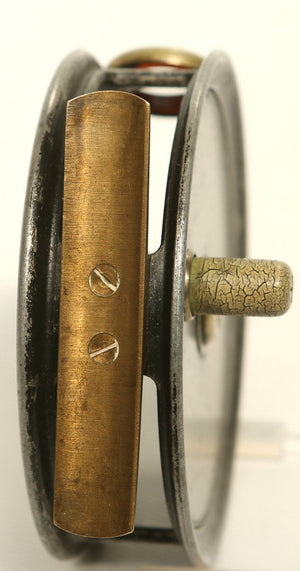 JW Young 3 1/2" Pattern 1 red agate fly reel