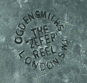 JW Young 3" Pattern 2A red agate fly reel