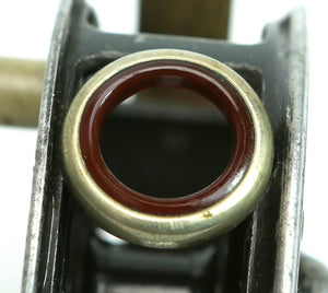 JW Young 3" Pattern 1 red agate fly reel