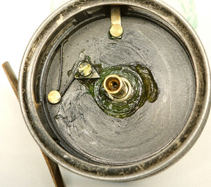 JW Young 3 1/2" Pattern 1 red agate fly reel