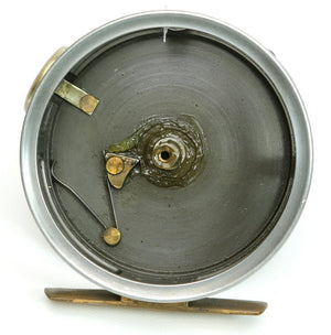 JW Young 4" Pattern 1 red agate fly reel