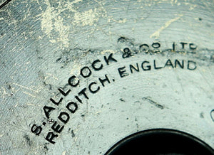 JW Young 3" Pattern 1 red agate fly reel